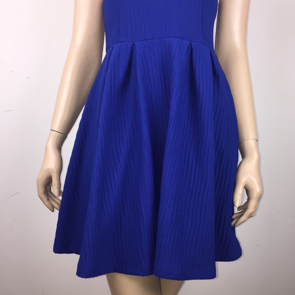 Lush Womens S Blue Dress Sleeveless - Picture 3 of 8